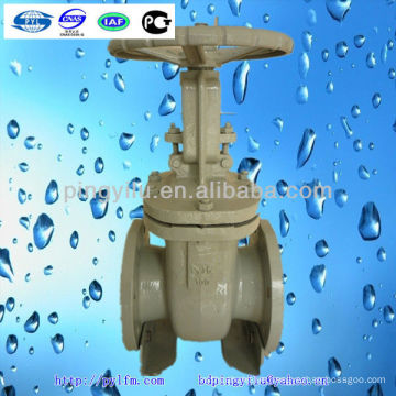 Gate valve flange type dn50 -600 pn16 used in industry